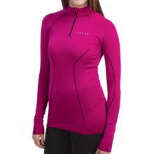 62%OFF 女性のベースレイヤートップス ファルケSKコンフォートスキーシャツ - ネック、長袖ジップ（女性用） Falke SK Comfort Ski Shirt - Zip Neck Long Sleeve (For Women)画像